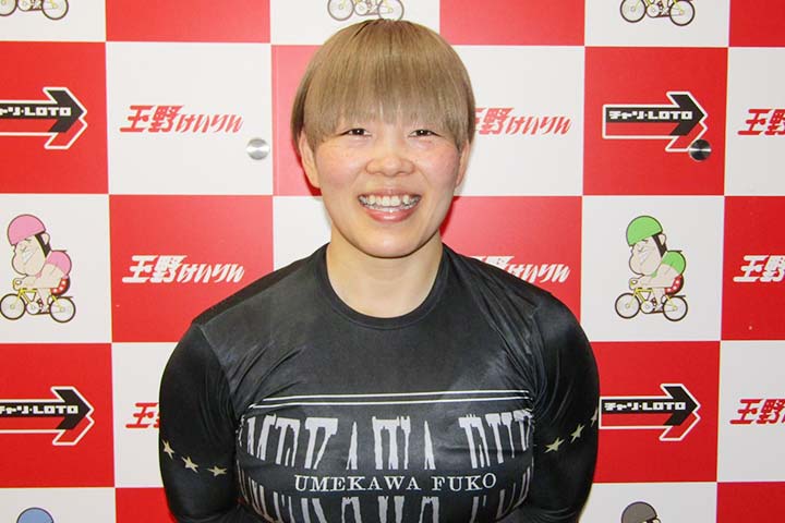 L級完全優勝　梅川 風子選手（東京・112期）