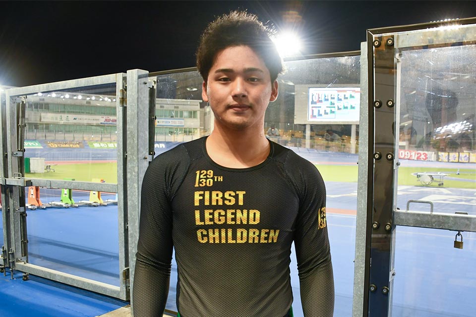 田中　衛太選手